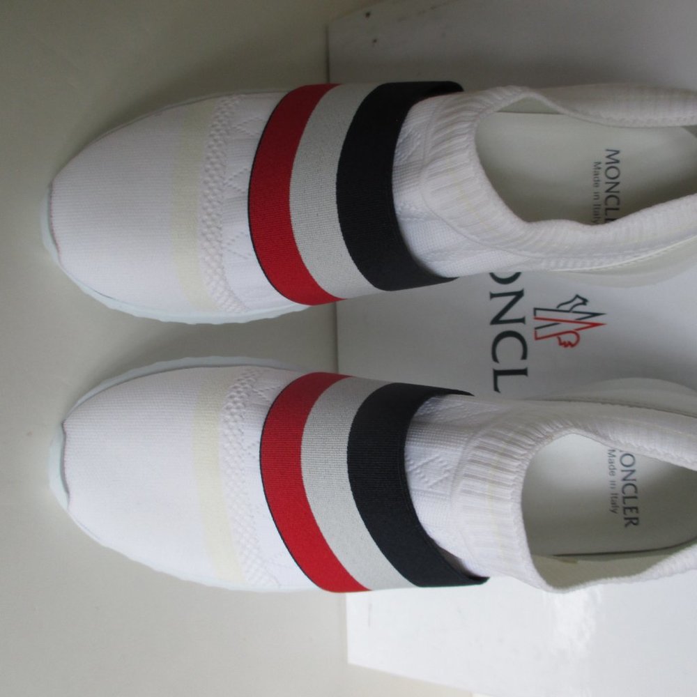 MONCLER GIROFLEE WOMENS SOCK SNEAKER SIZE 38 100% AUTHENTIC NWT